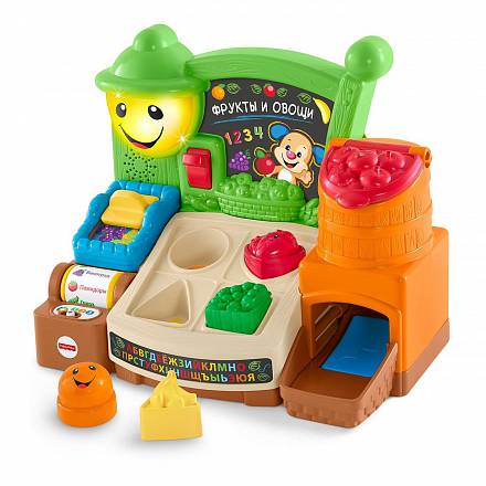 Обучающая игрушка - Прилавок с фруктами и овощами 